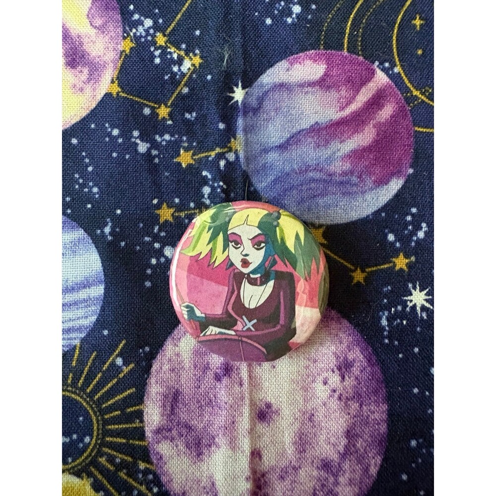 Scooby-Doo! The Hex Girls Dusk Button Pin